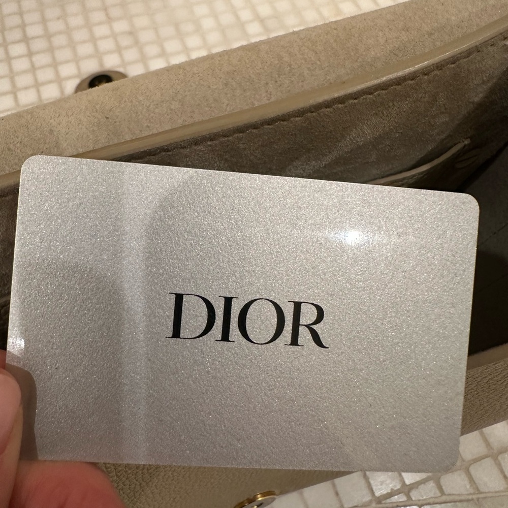 Dior Taupe Leather Crossbody Bag - Picture 12 of 16